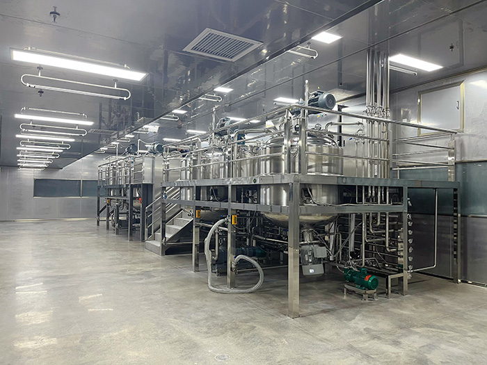 Professional hair care manufacturing facility